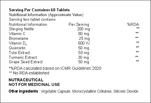 MS-Asthma Tablets - 60tabs.