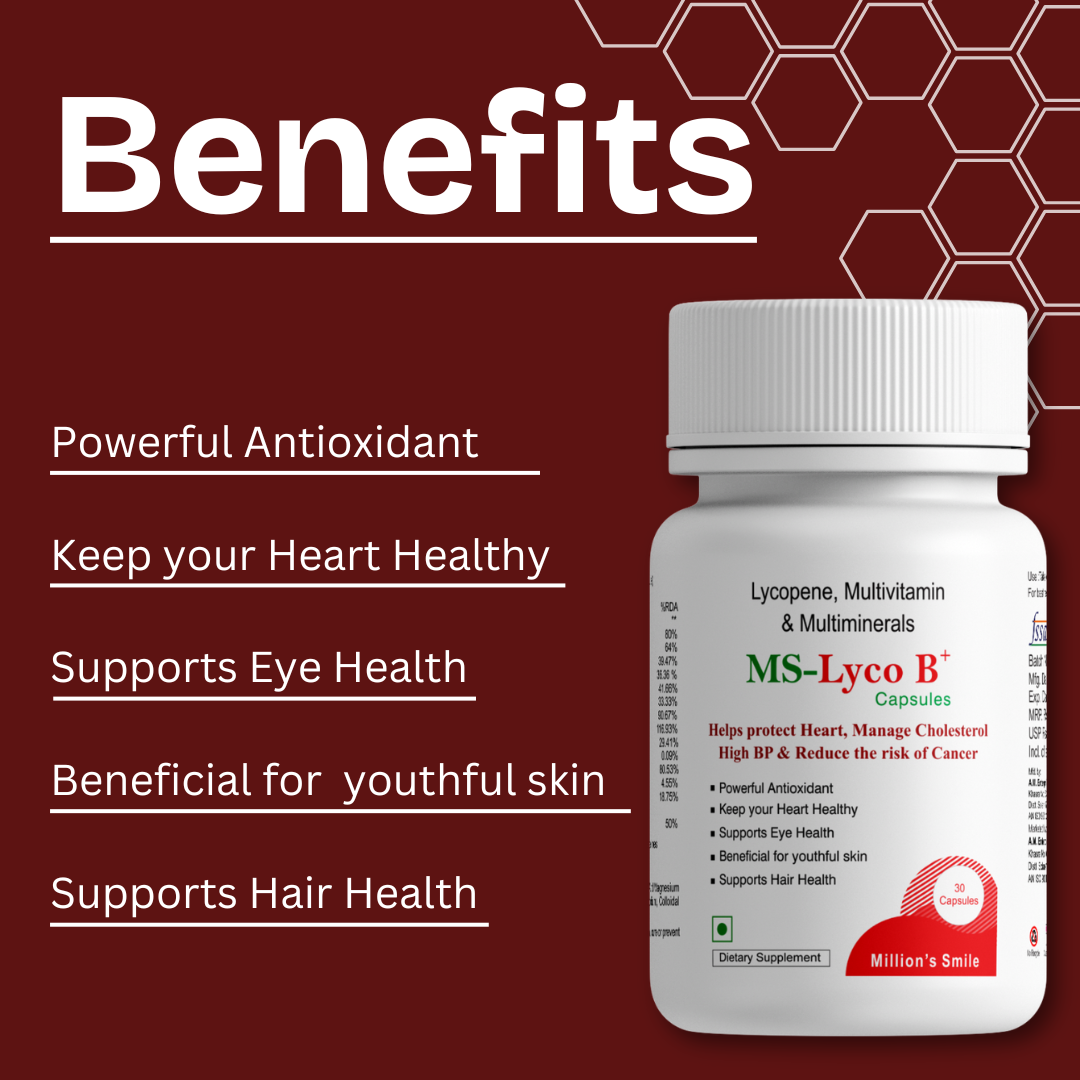 MS - Lyco B+ Capsules - 30Caps.