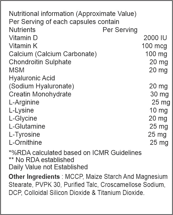 MS-Height Plus Capsules - 60caps.