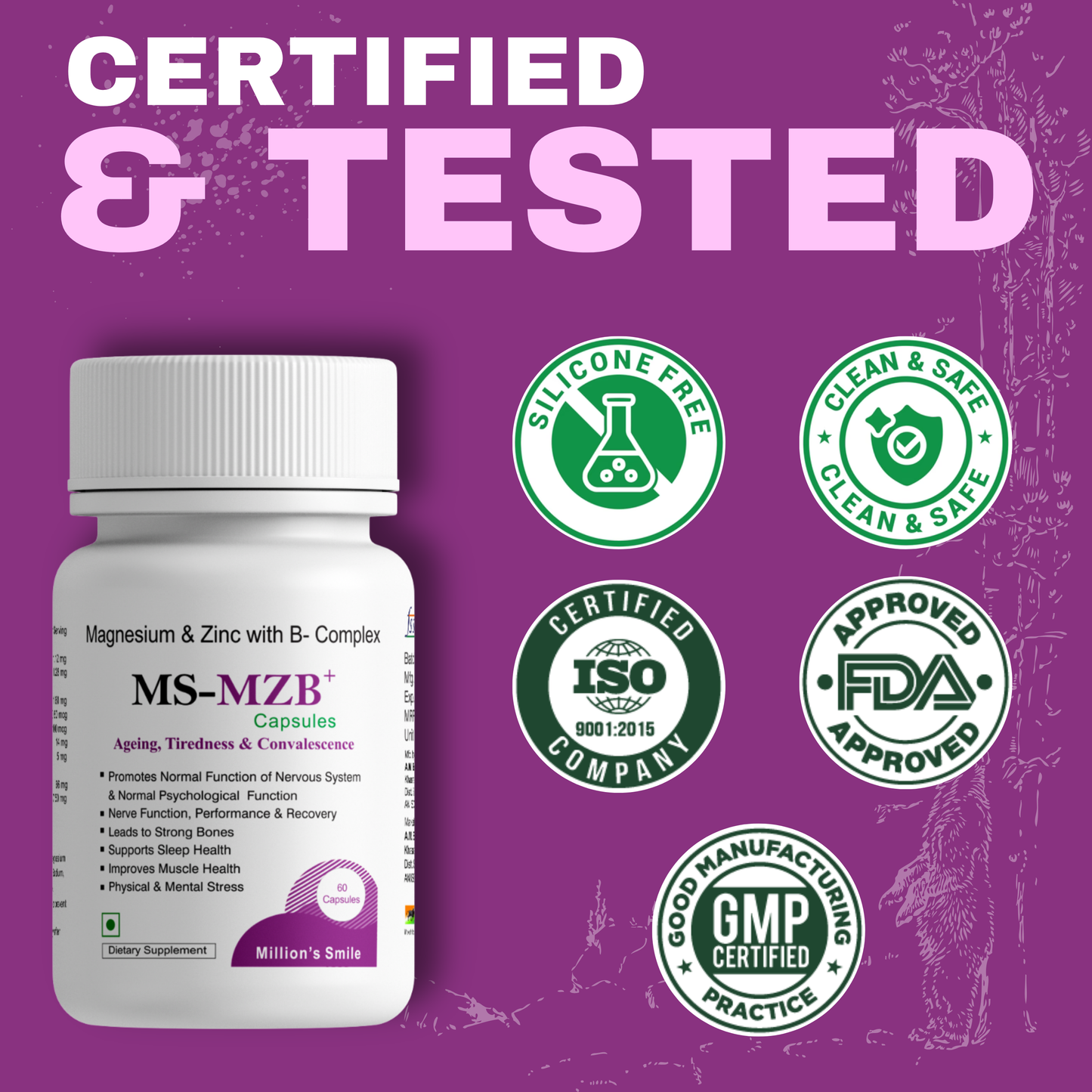 MS-MZB+ Capsules - 60caps.