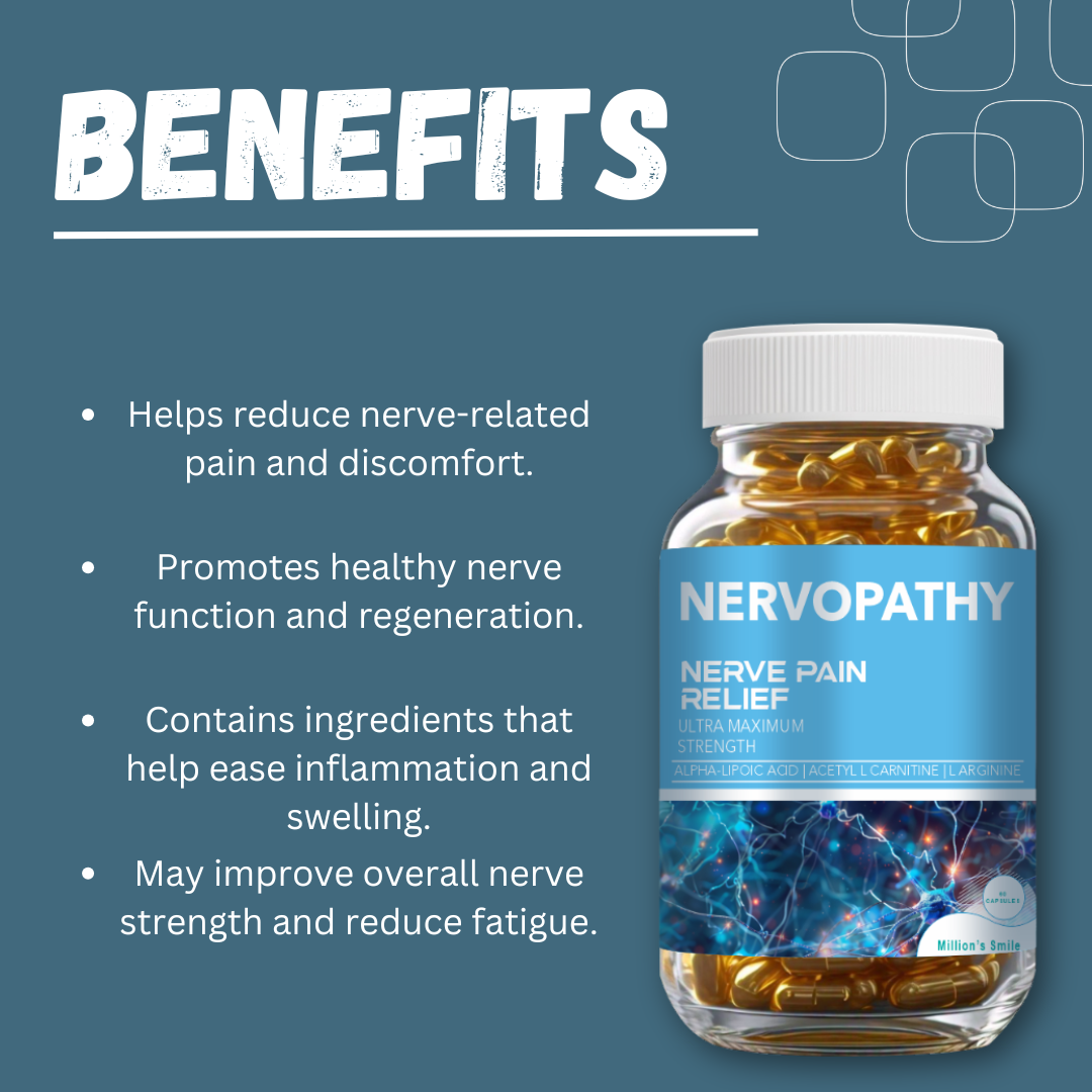 MS - Nervopathy Capsules - 60Caps. (Pack Of 2)