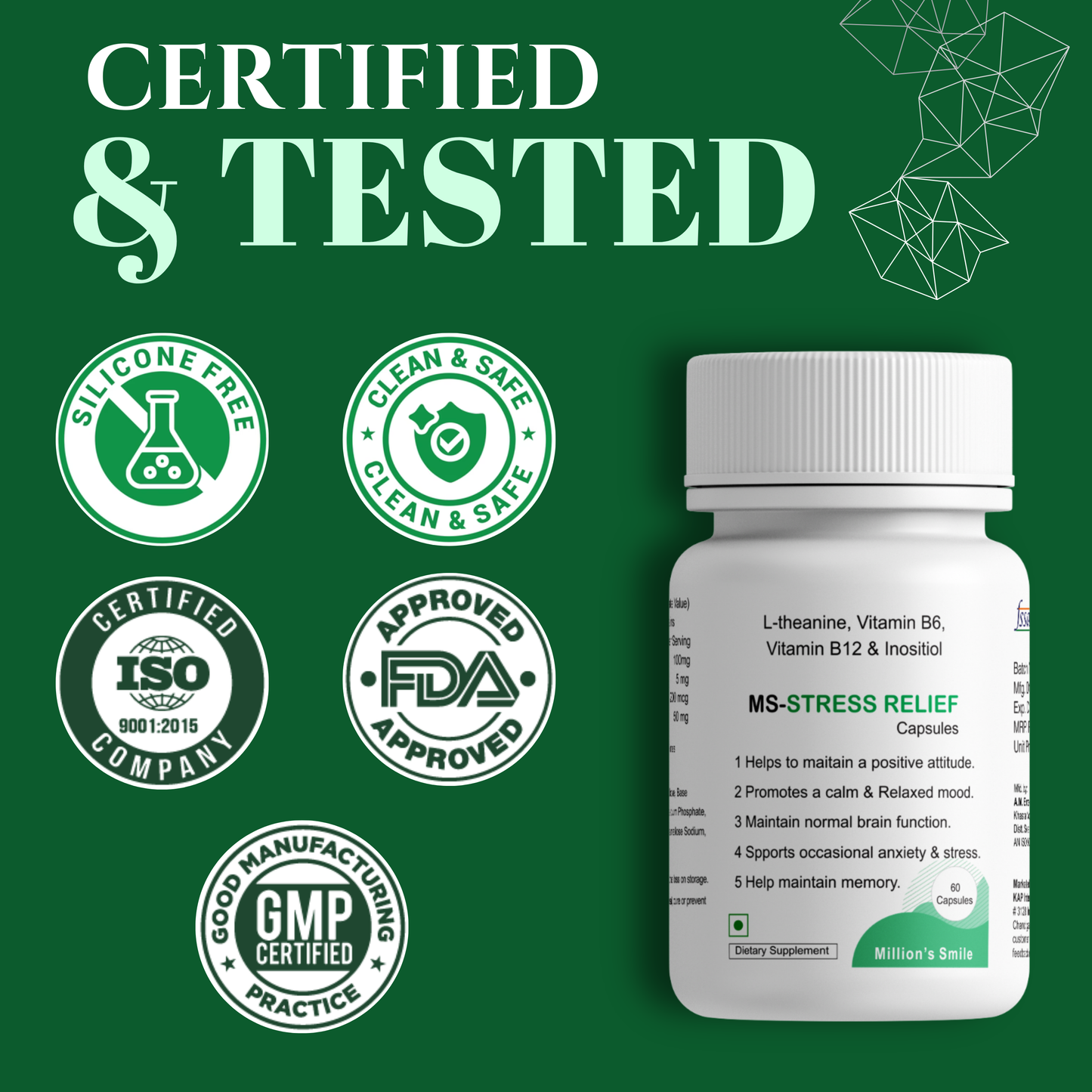 MS-Stress Relief Capsules - 60caps