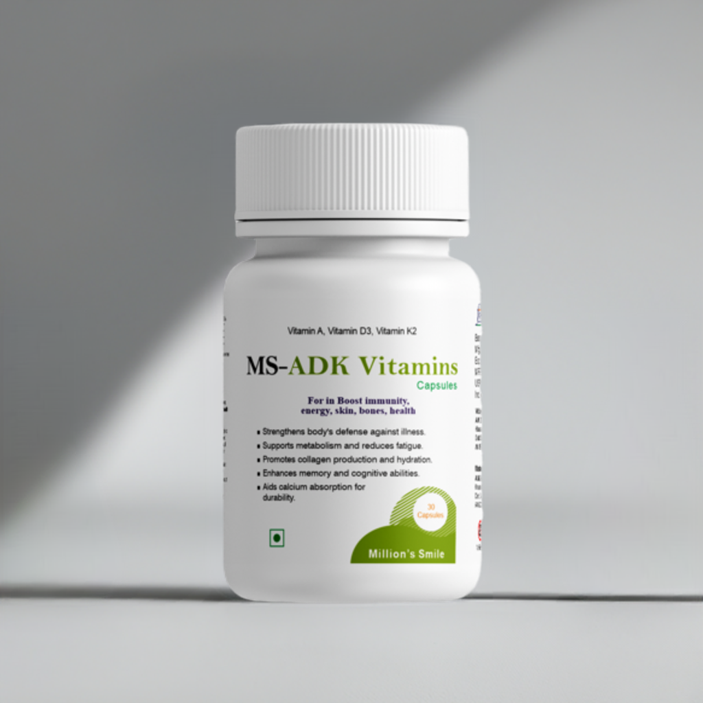 MS - ADK Vitamin Capsules - 30Caps.