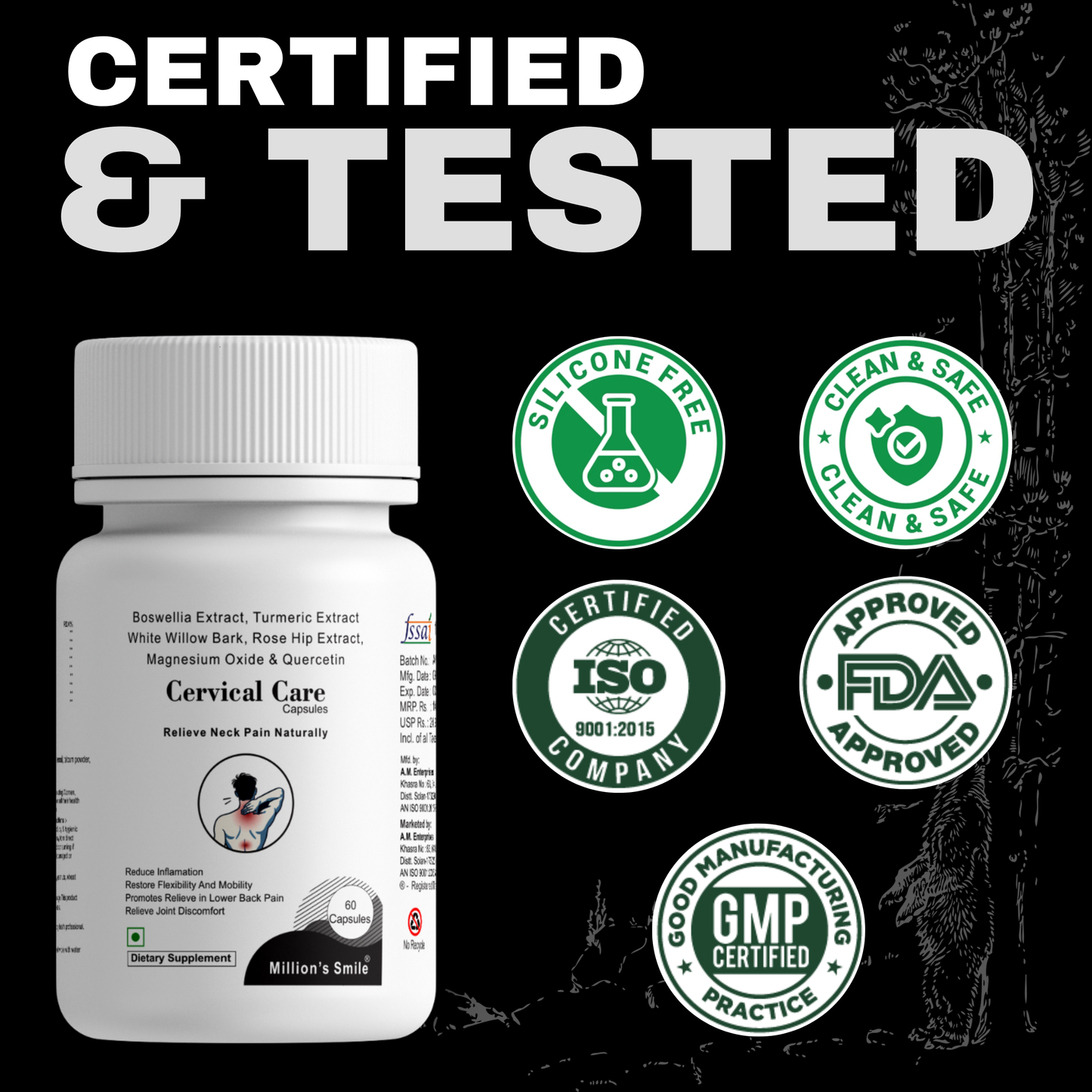 MS-Cervical Care Capsules - 60 caps.