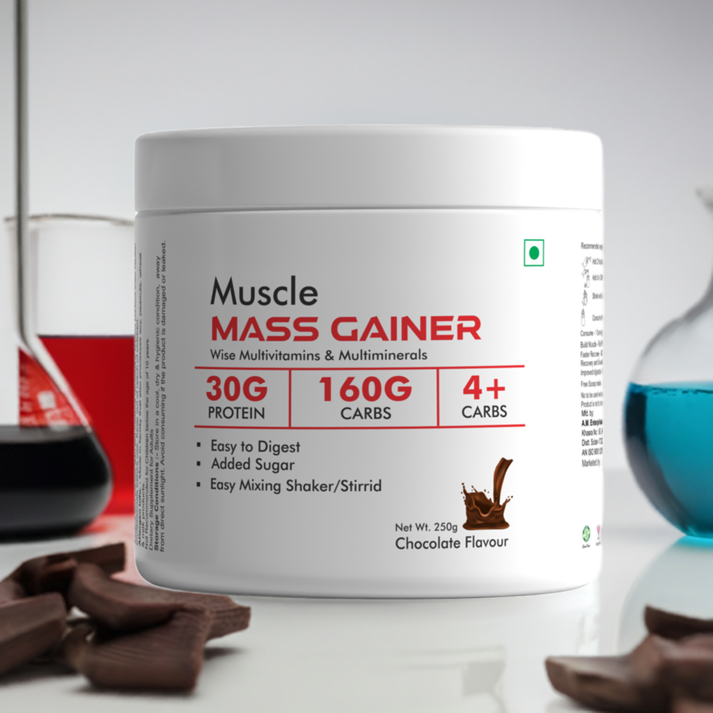 MS-Muscle Mass Gainer Chocolate Flavour - 250g