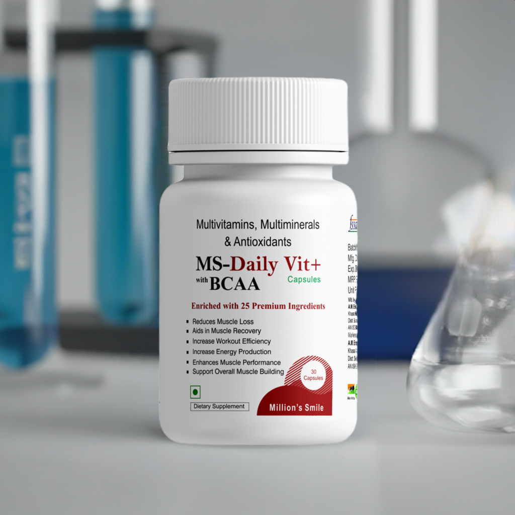 MS-Daily Vit+ with BCAA Capsules - 30caps.
