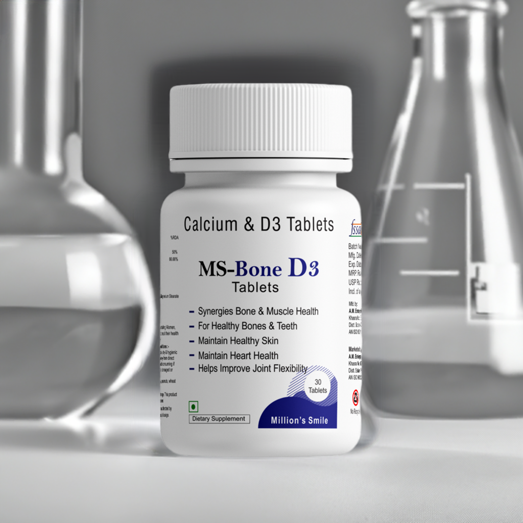 MS-Bone D3 Tablets - 30tabs.