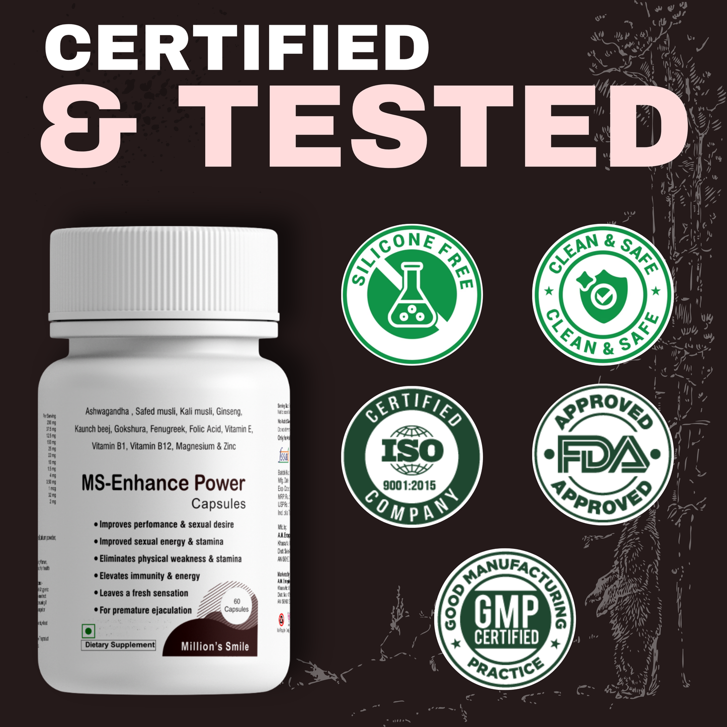 MS-Enhance Power Capsules - 60caps.