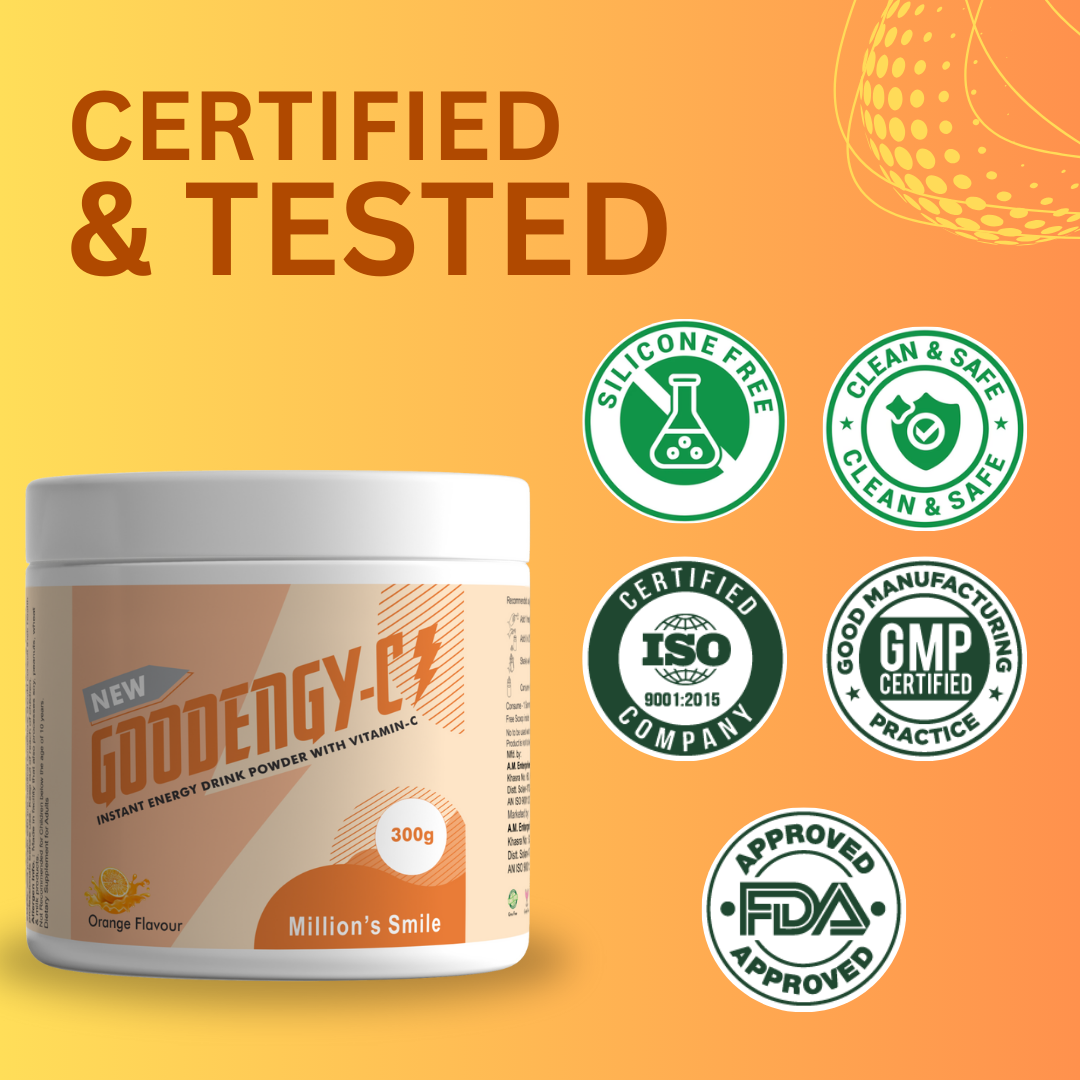 MS Goodengy-C Energy Drink Powder Orange Flavoured - 300g