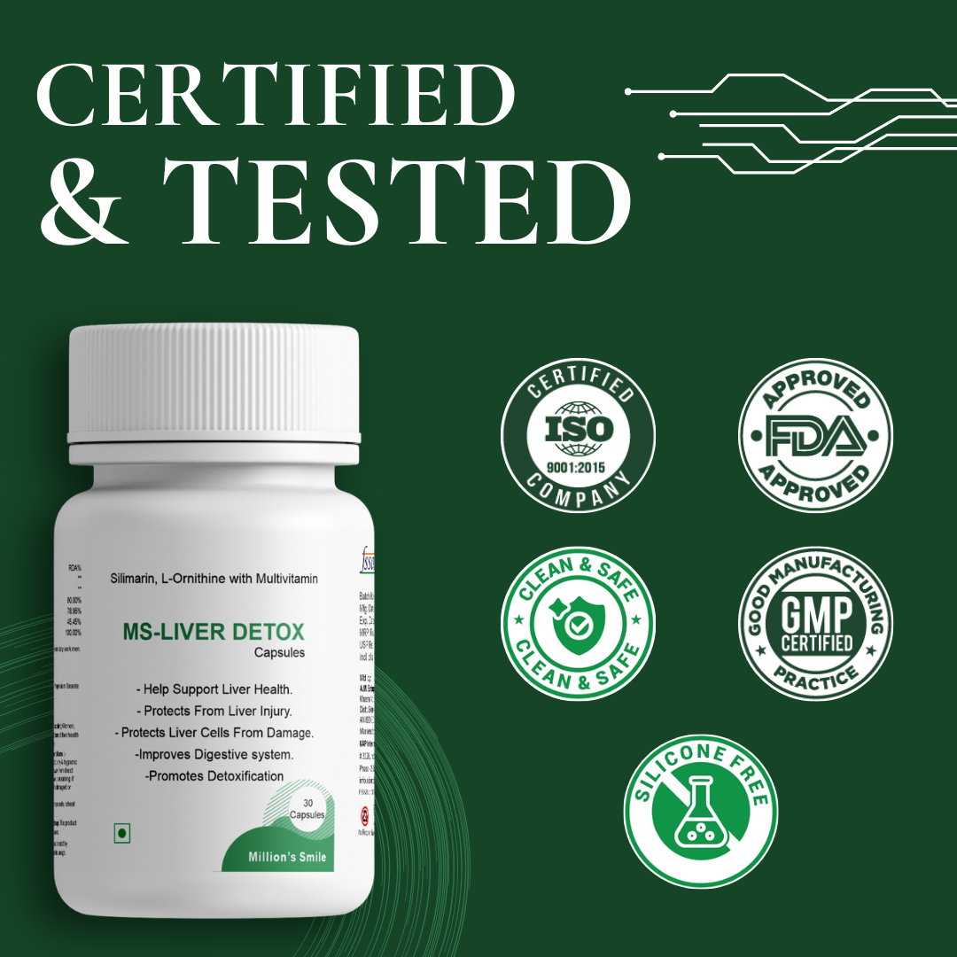 MS - Liver Detox Capsules - 30 Caps.