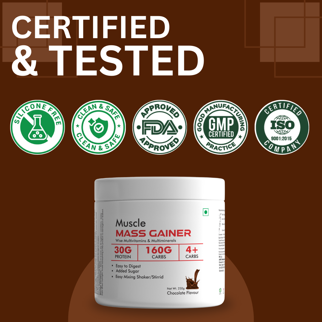 MS-Muscle Mass Gainer Chocolate Flavour - 250g