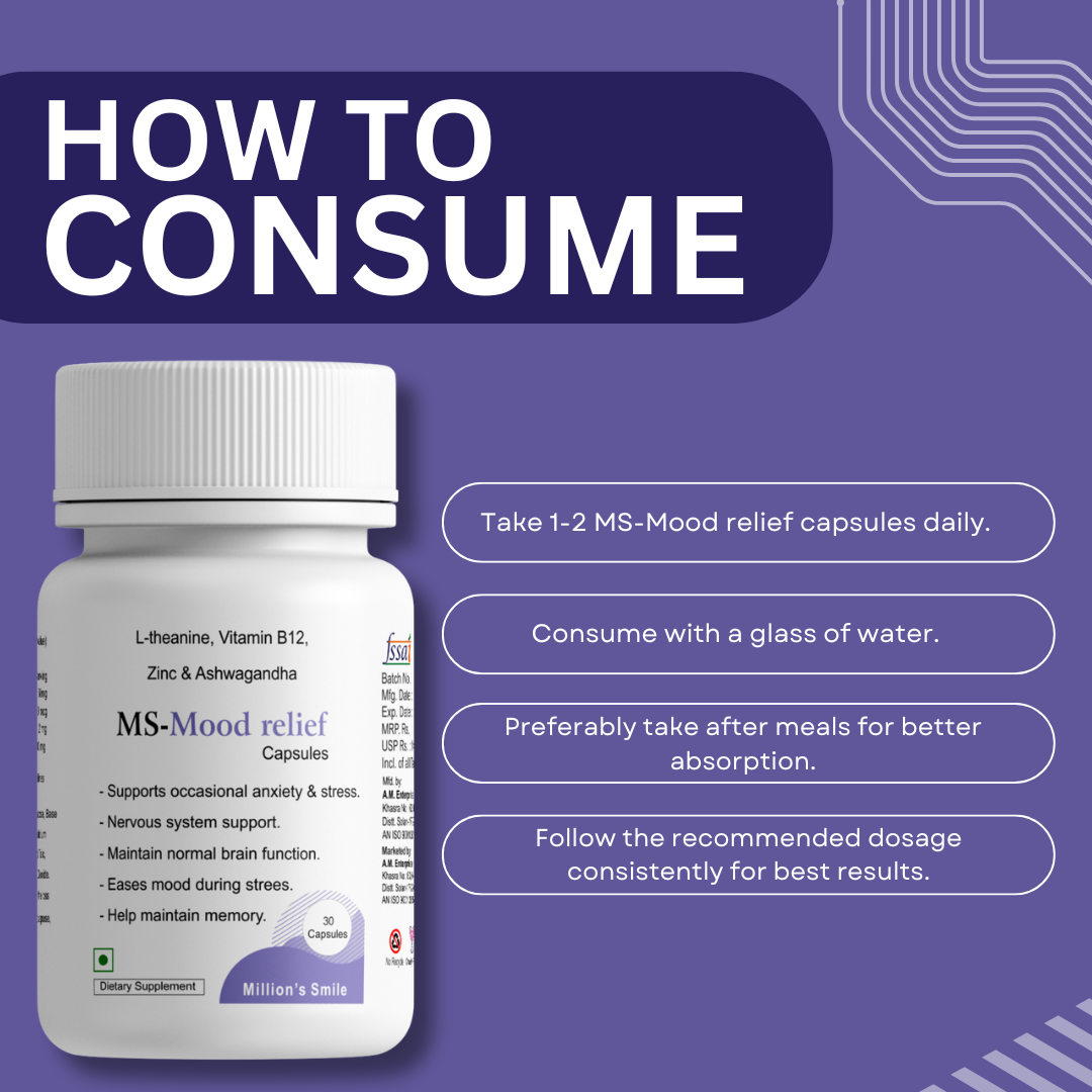MS-Mood Relief Capsules - 60Caps.