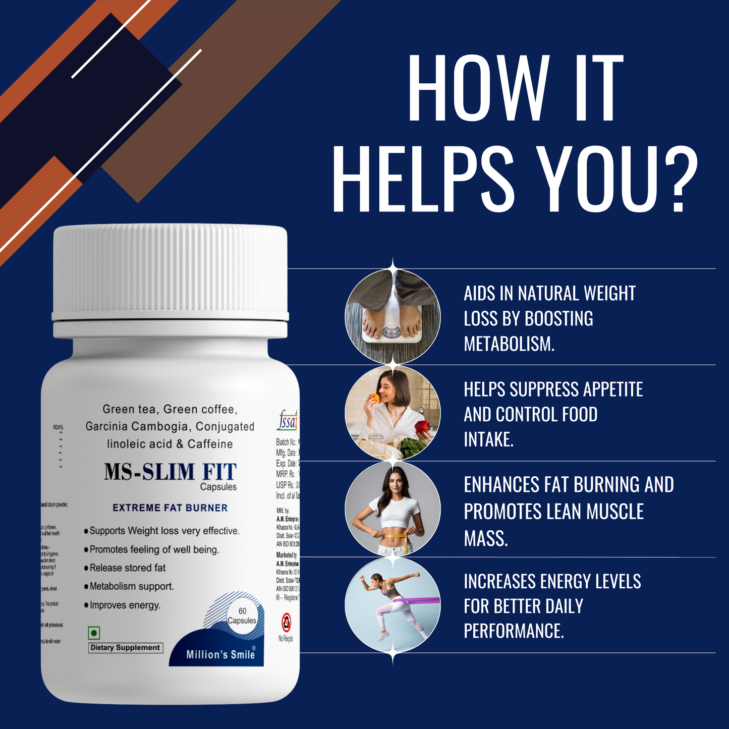 MS-Slim Fit Capsules - 60caps.