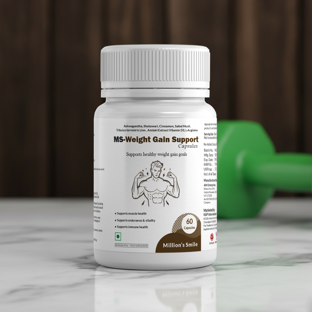 MS-Weight Gain Support Capsules – 60 Capsules