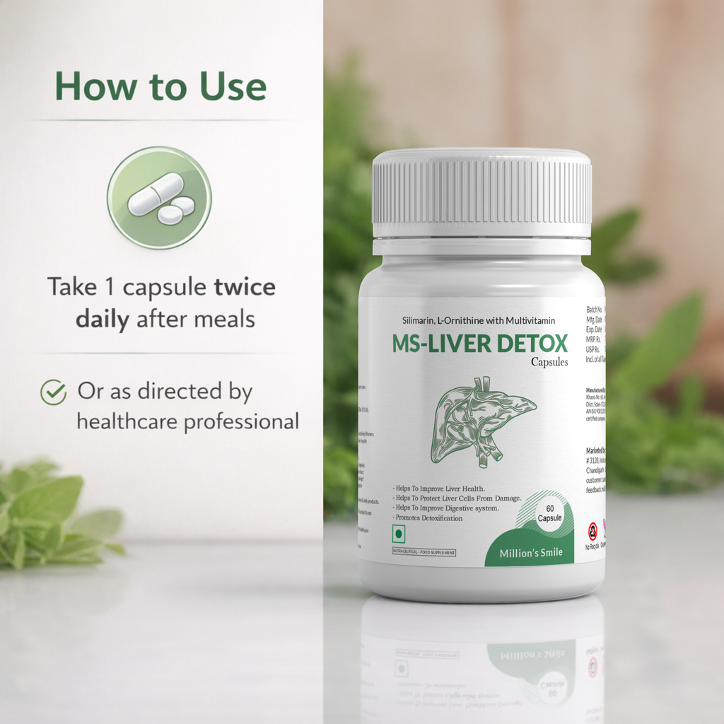 MS-Liver Detox Capsules – 60 Capsules