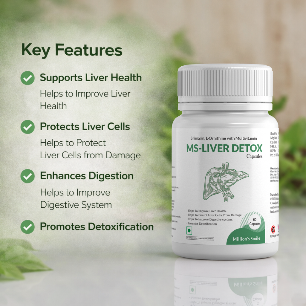 MS-Liver Detox Capsules – 60 Capsules