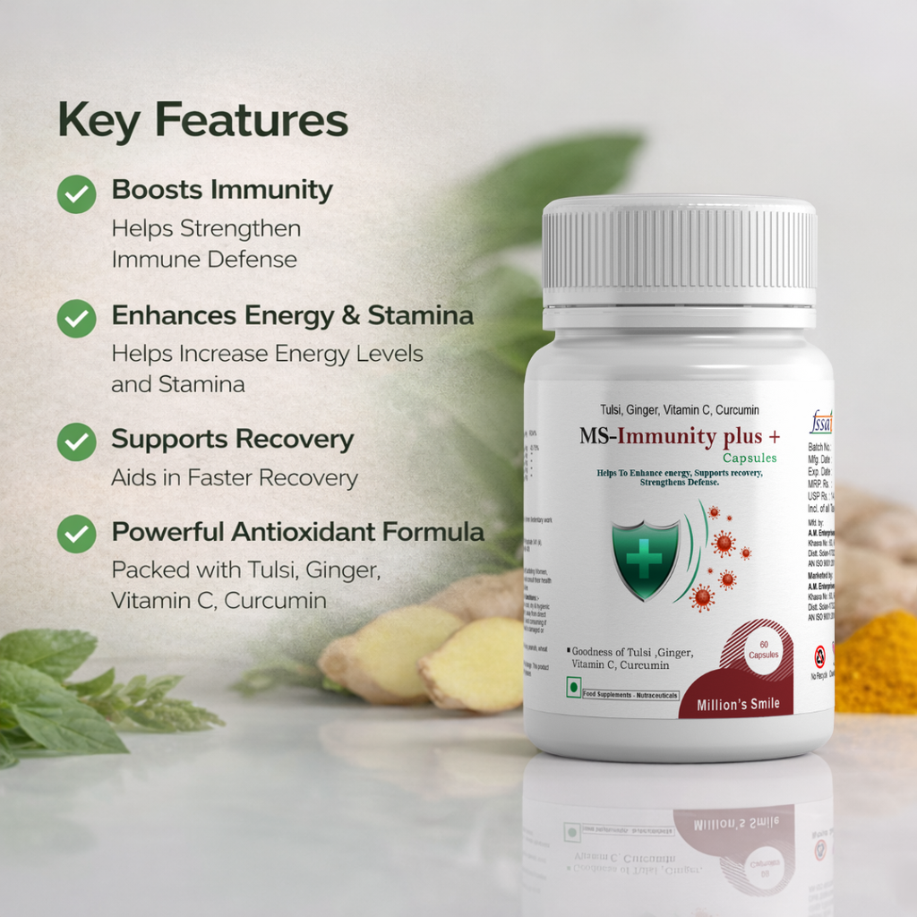 MS-Immunity Plus+ Capsules – 60 Capsules