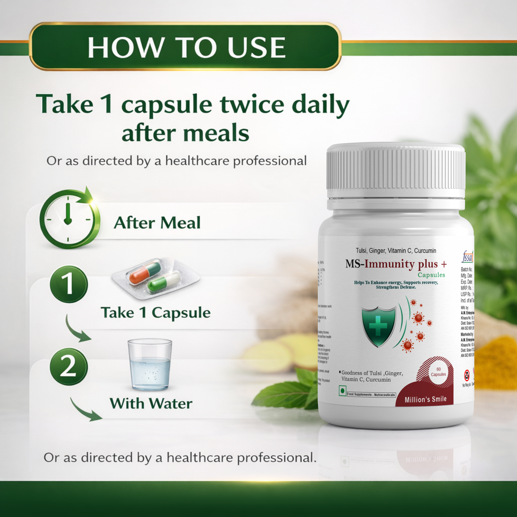 MS-Immunity Plus+ Capsules – 60 Capsules