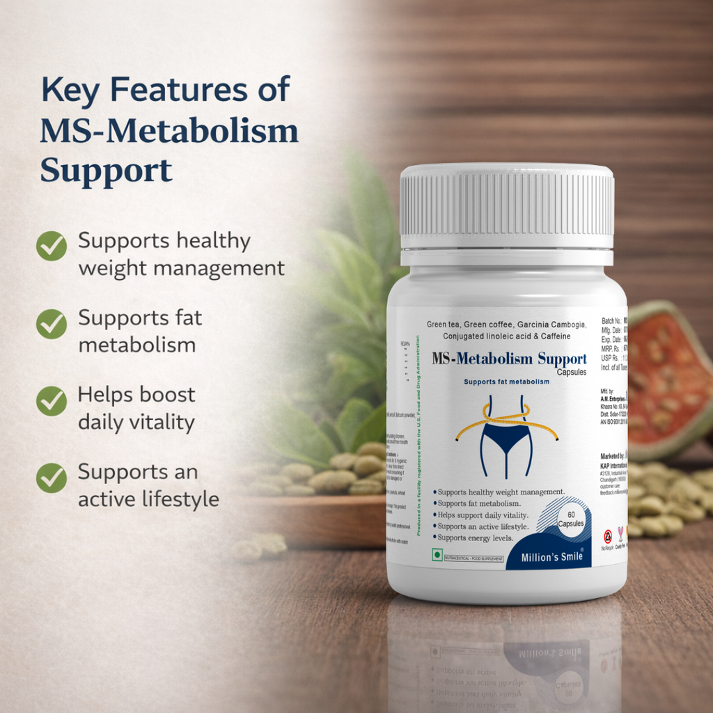 MS-Metabolism Support Capsules – 60 Capsules