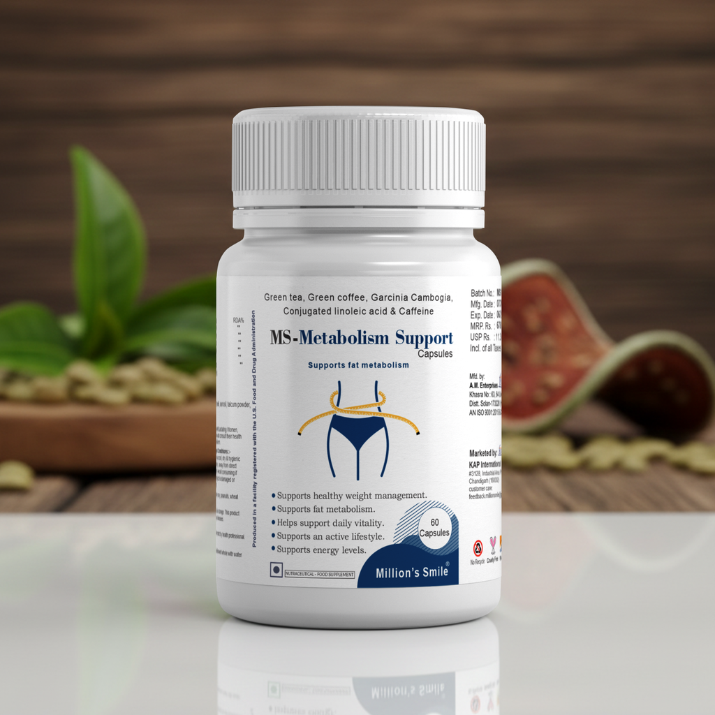 MS-Metabolism Support Capsules – 60 Capsules