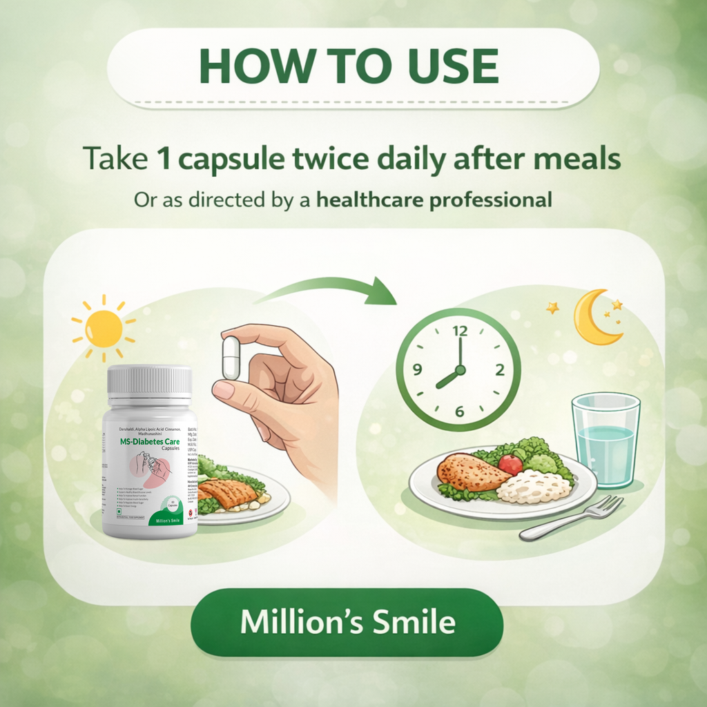MS-Diabetes Care Capsules – 60 Capsules