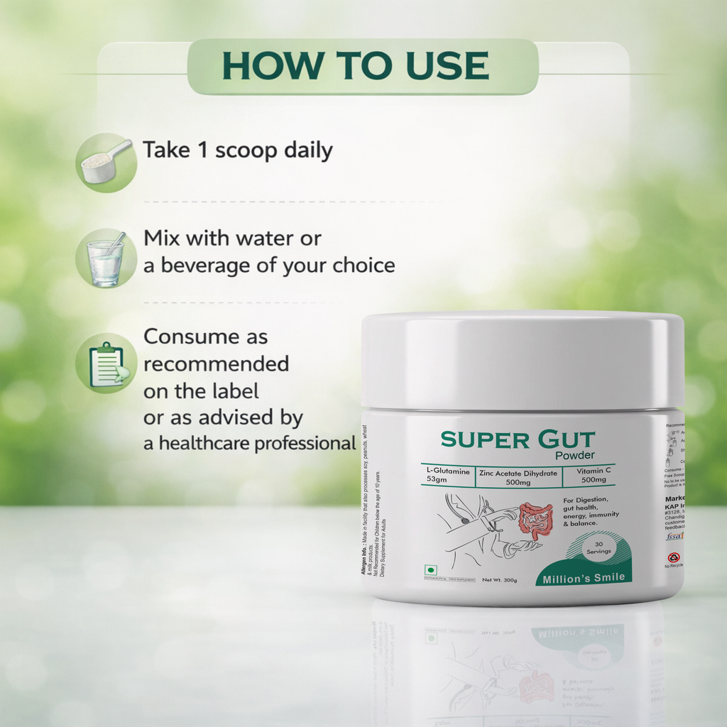 MS - Super Gut Powder – 30 Servings