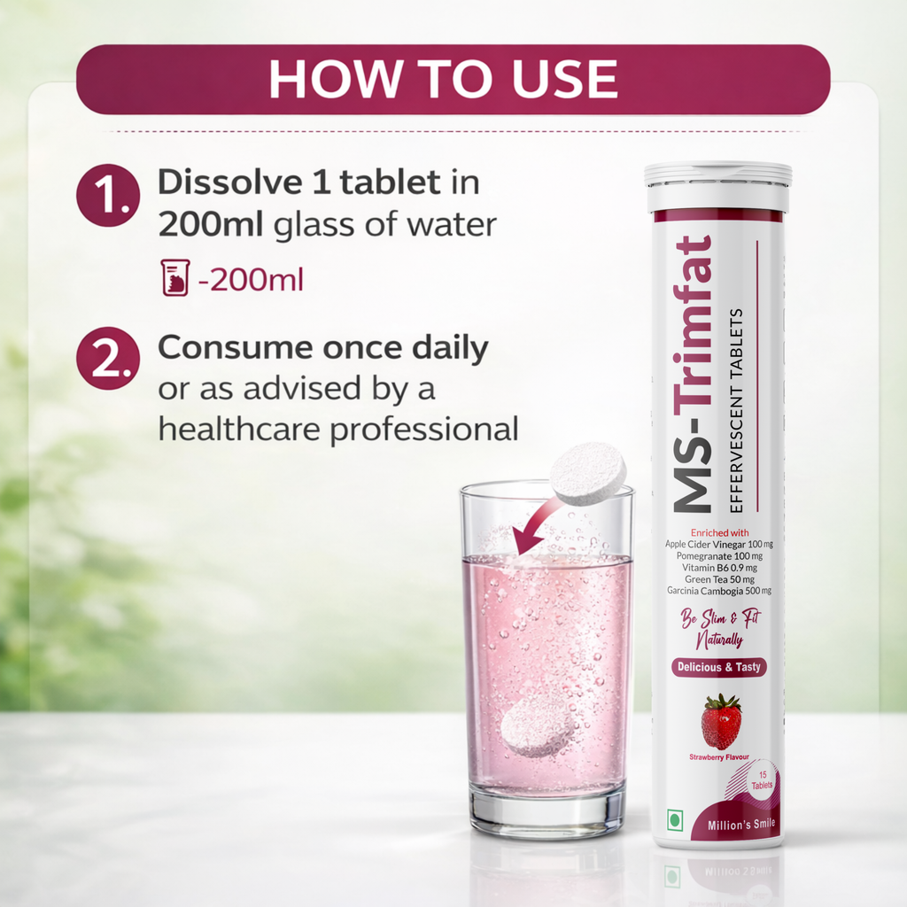 MS-Trimfat Effervescent Tablets – 15 Tablets