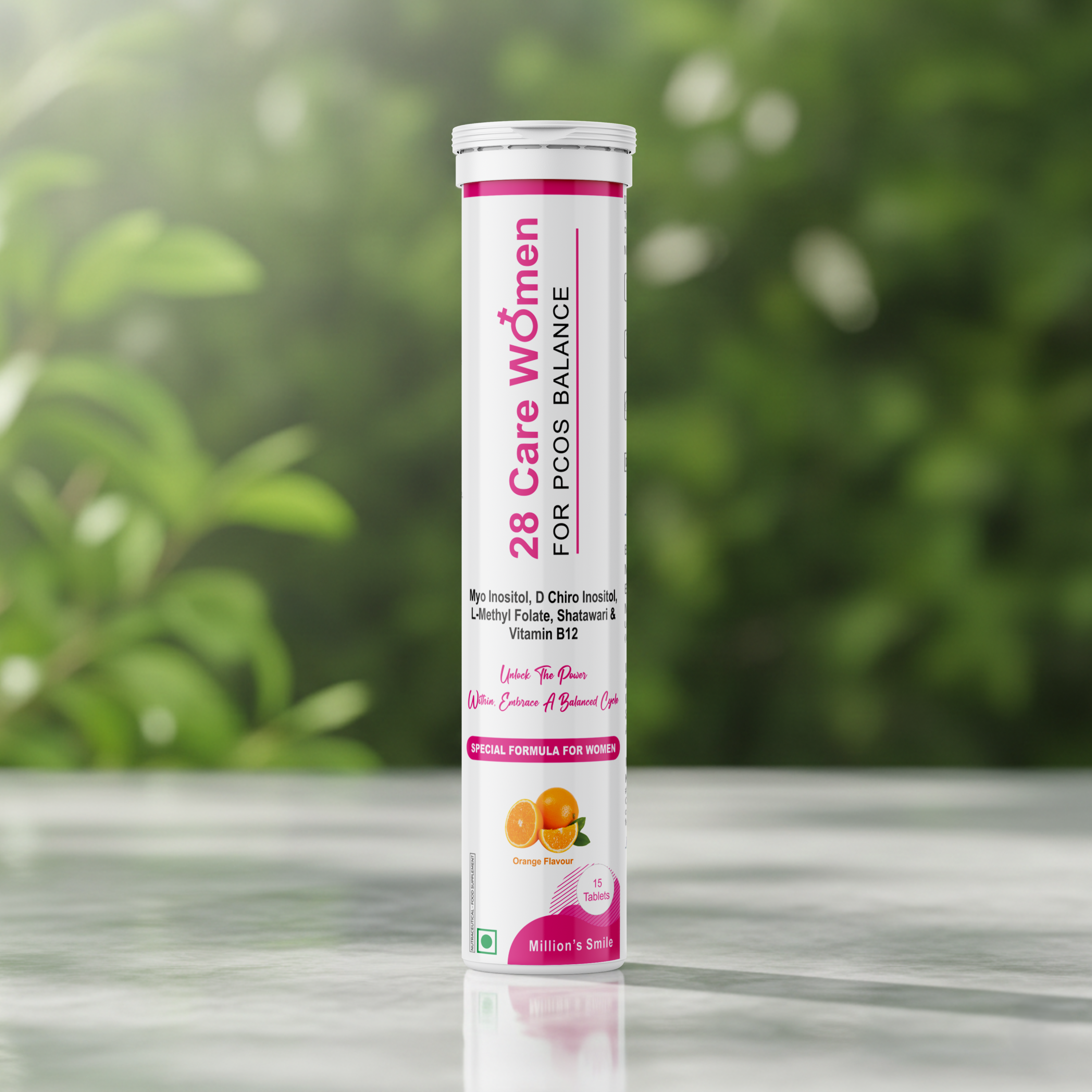 MS - 28 Care Women – For PCOS Balance Effervescent Tablets (15 Tablets)