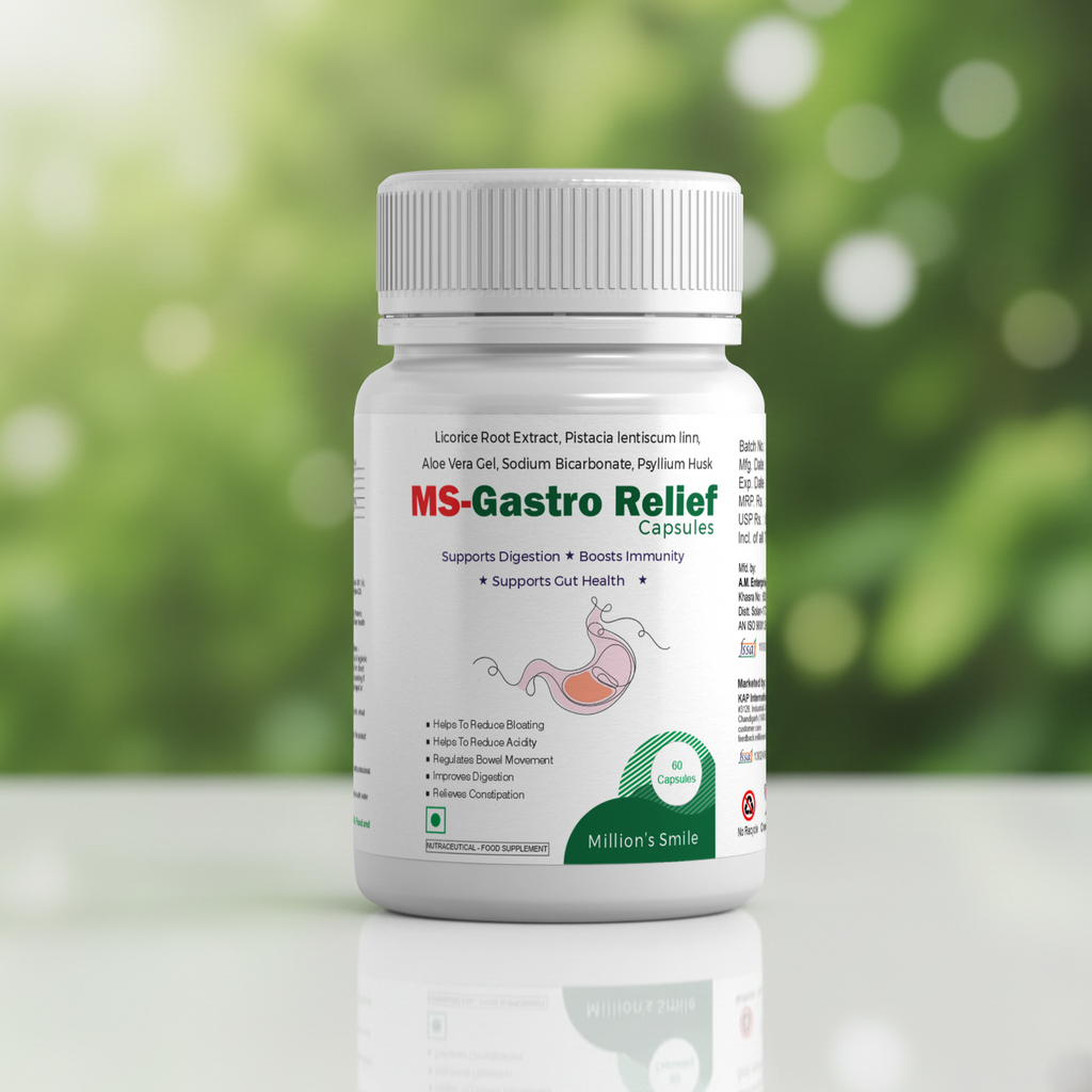 MS-Gastro Relief Capsules – 60 Capsules