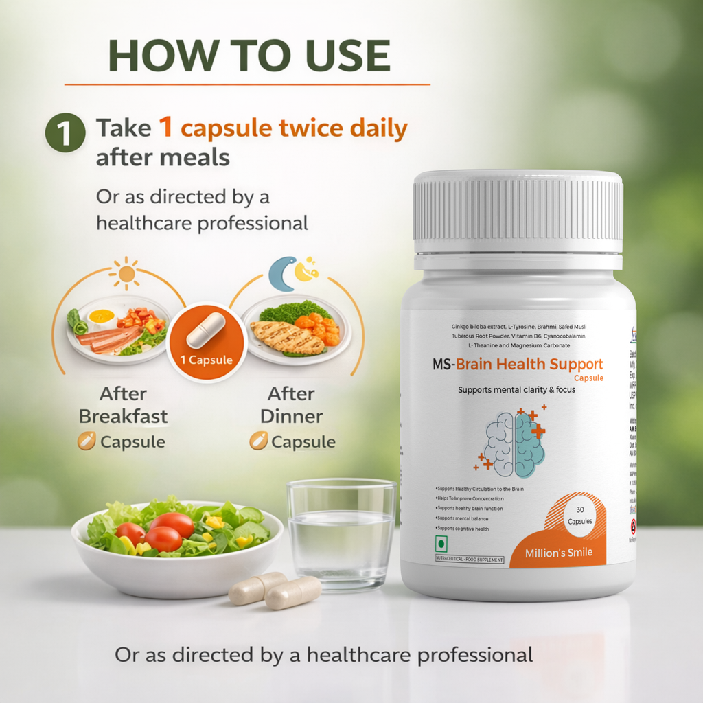 MS-Brain Health Support Capsules – 30 Capsules