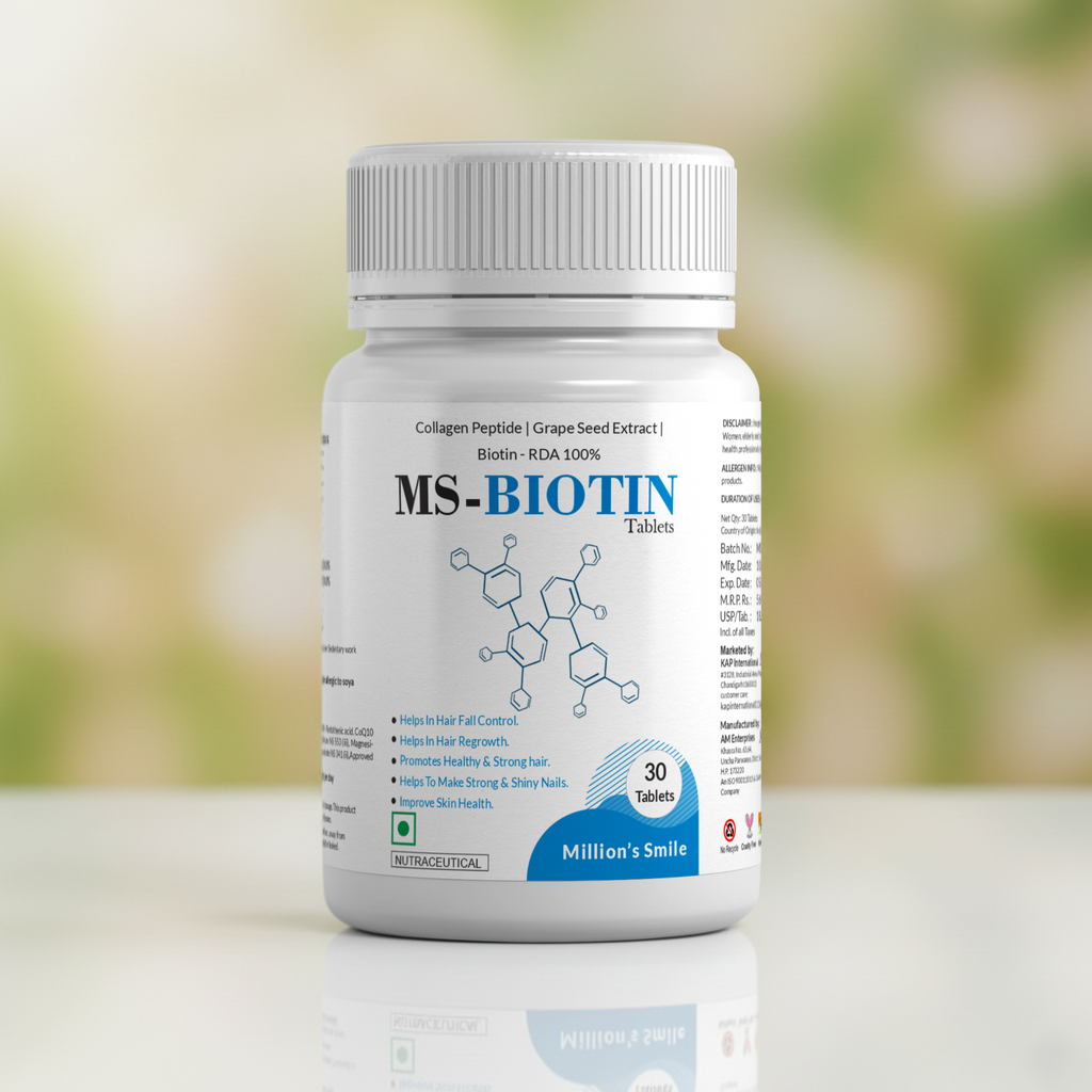 MS-Biotin Tablets – 30 Tablets