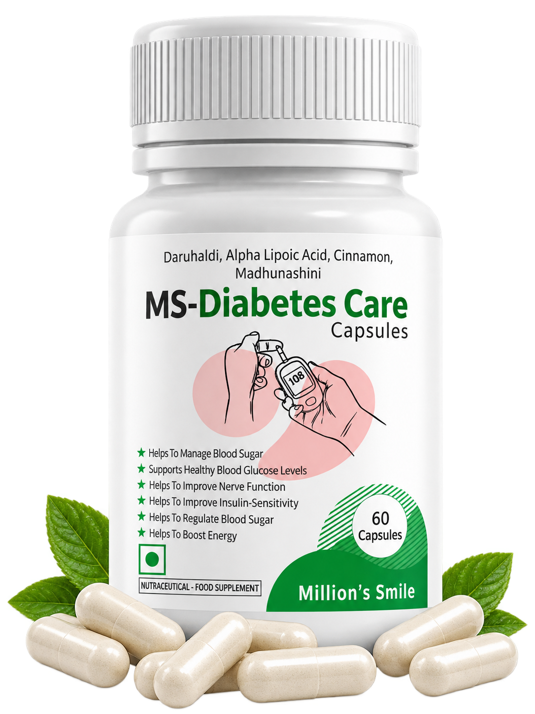 MS-Diabetes Care Capsules – 60 Capsules