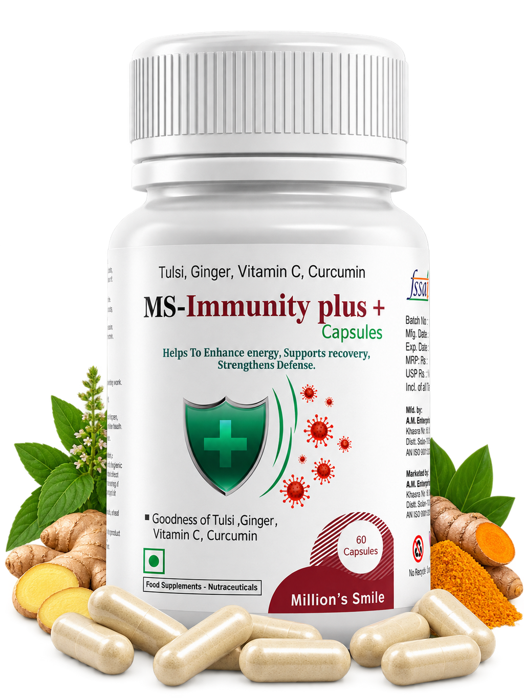 MS-Immunity Plus+ Capsules – 60 Capsules