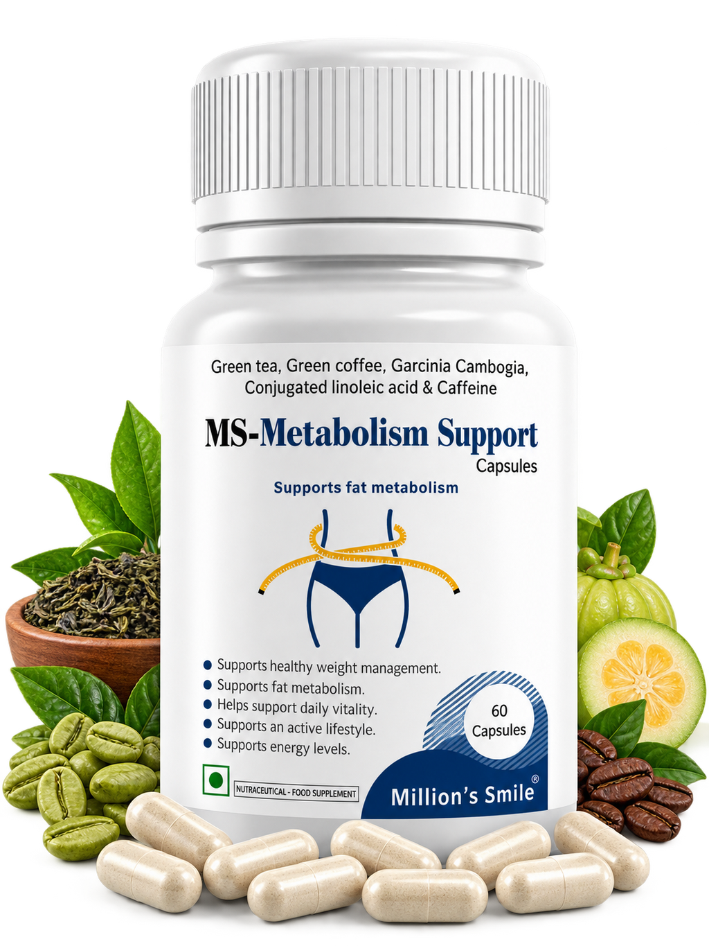 MS-Metabolism Support Capsules – 60 Capsules