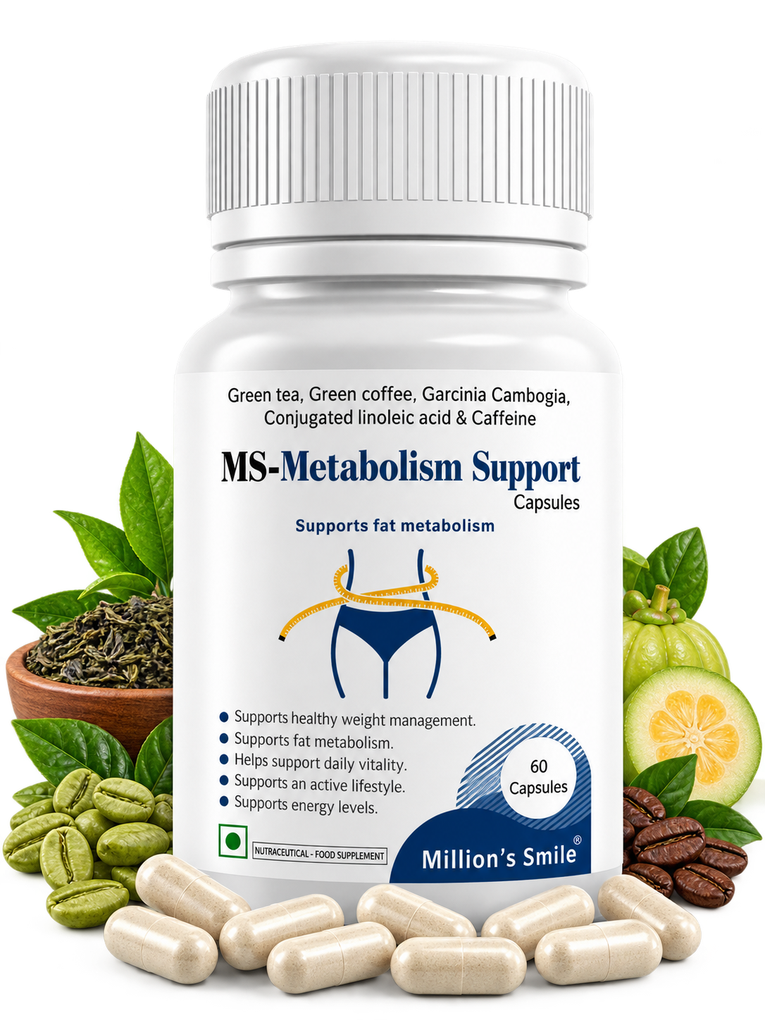 MS-Metabolism Support Capsules – 60 Capsules