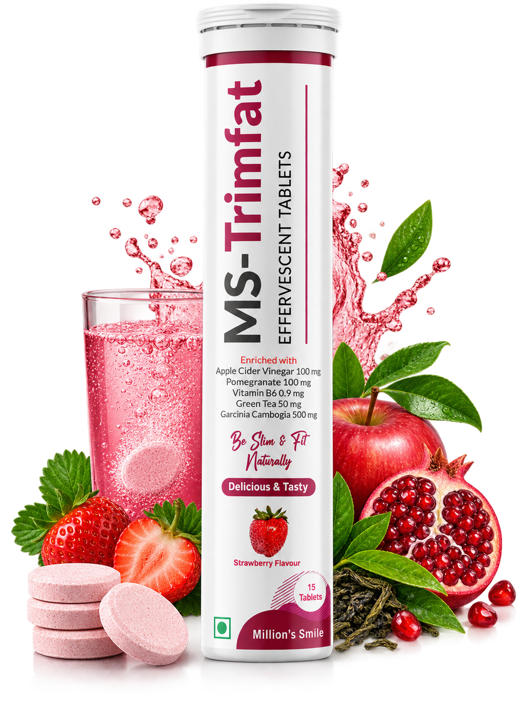 MS-Trimfat Effervescent Tablets – 15 Tablets