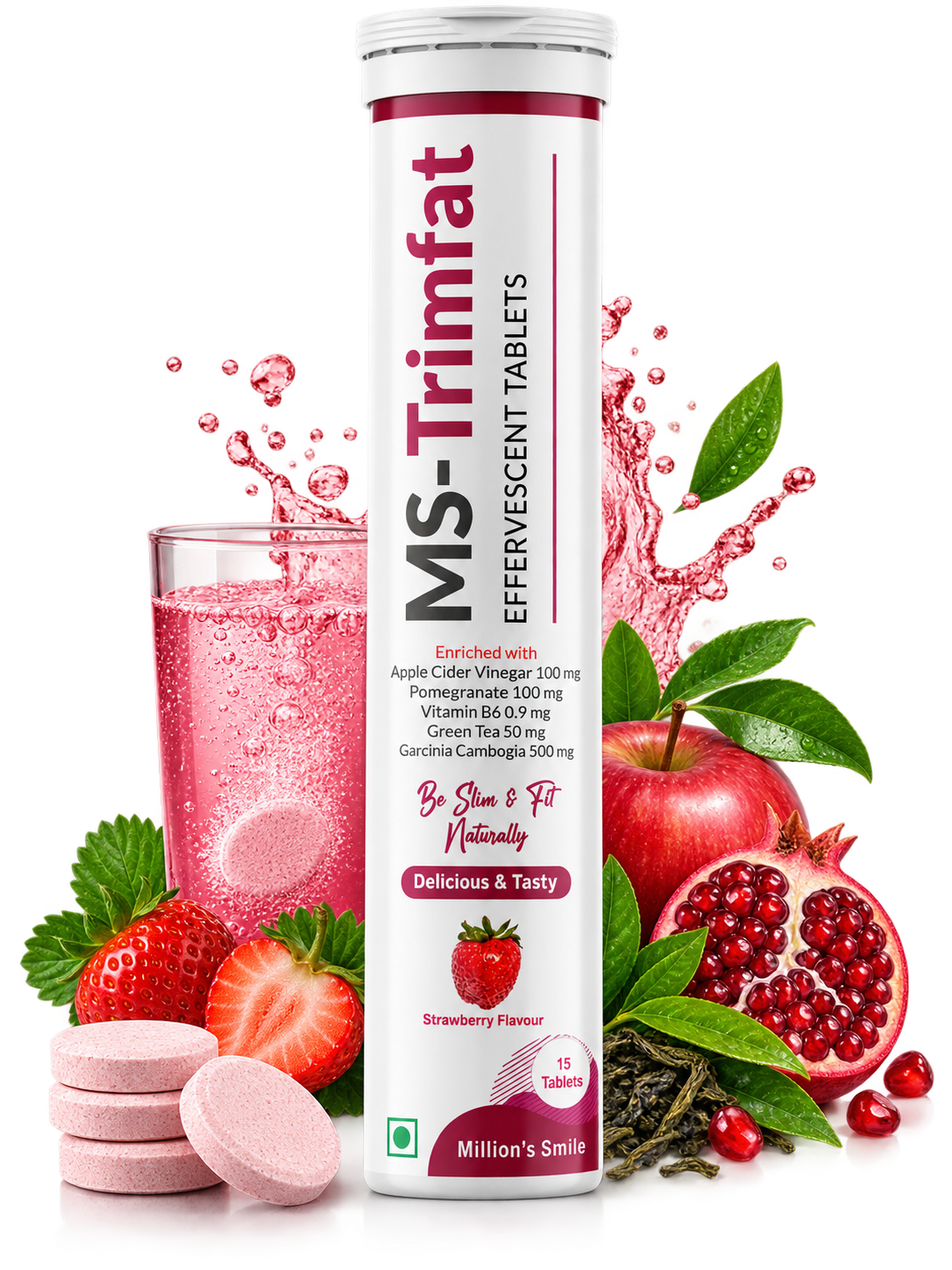 MS-Trimfat Effervescent Tablets – 15 Tablets