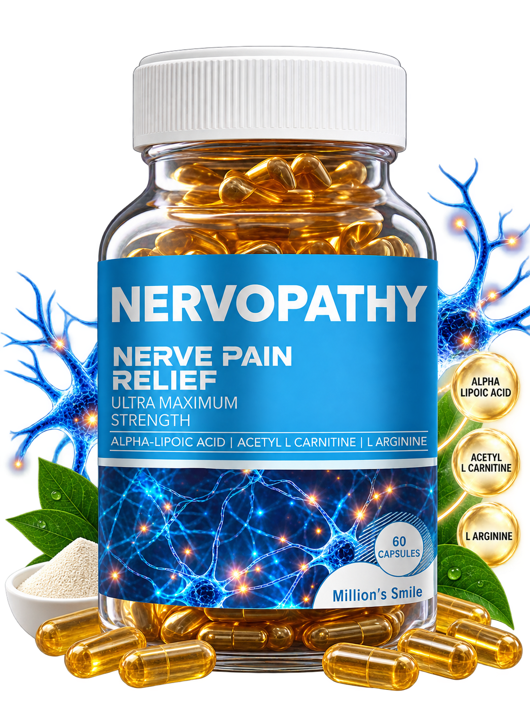 MS - Nervopathy Capsules - 60 Capsules