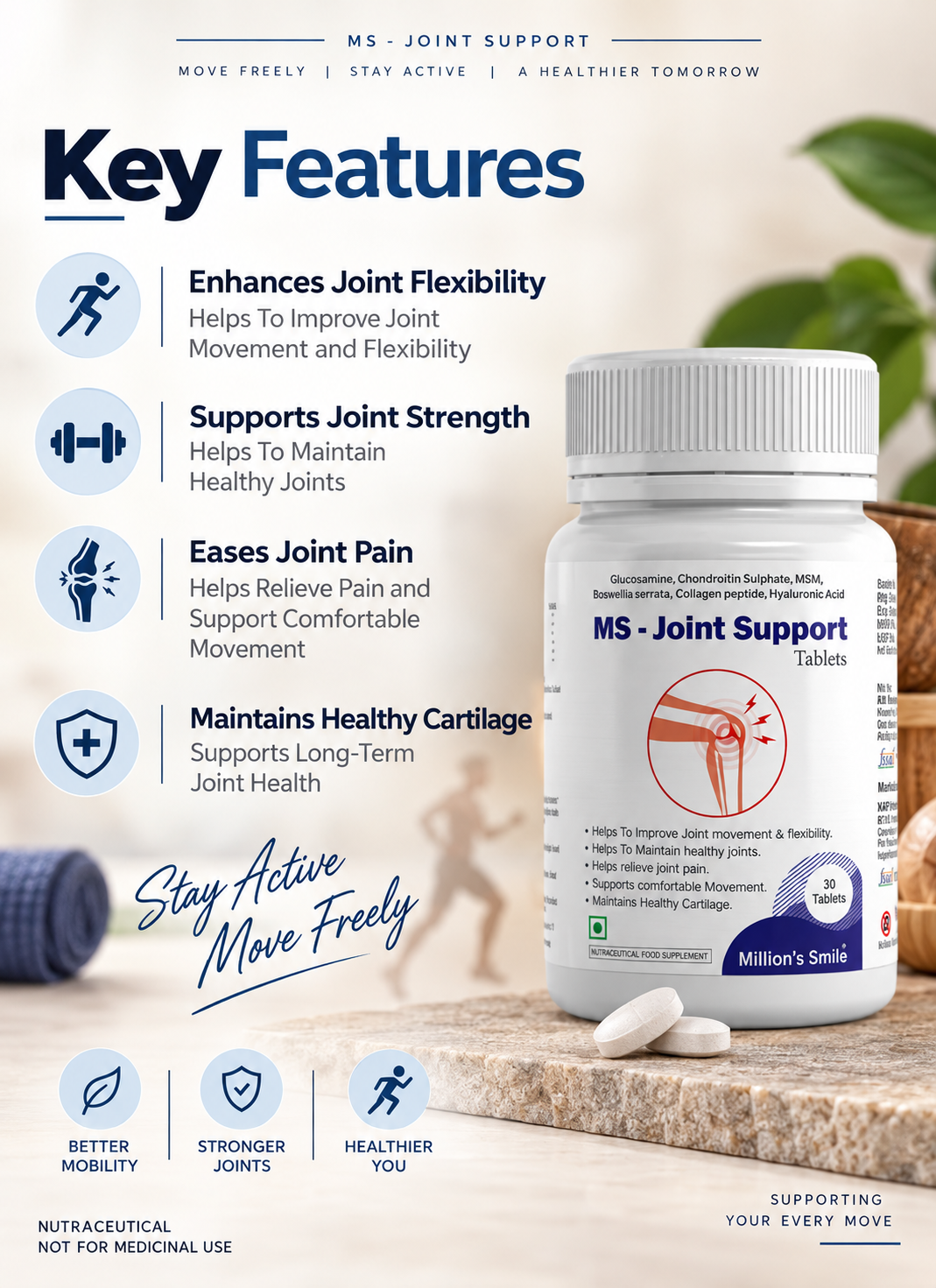 MS-Joint Support Tablets – 30 Tablets
