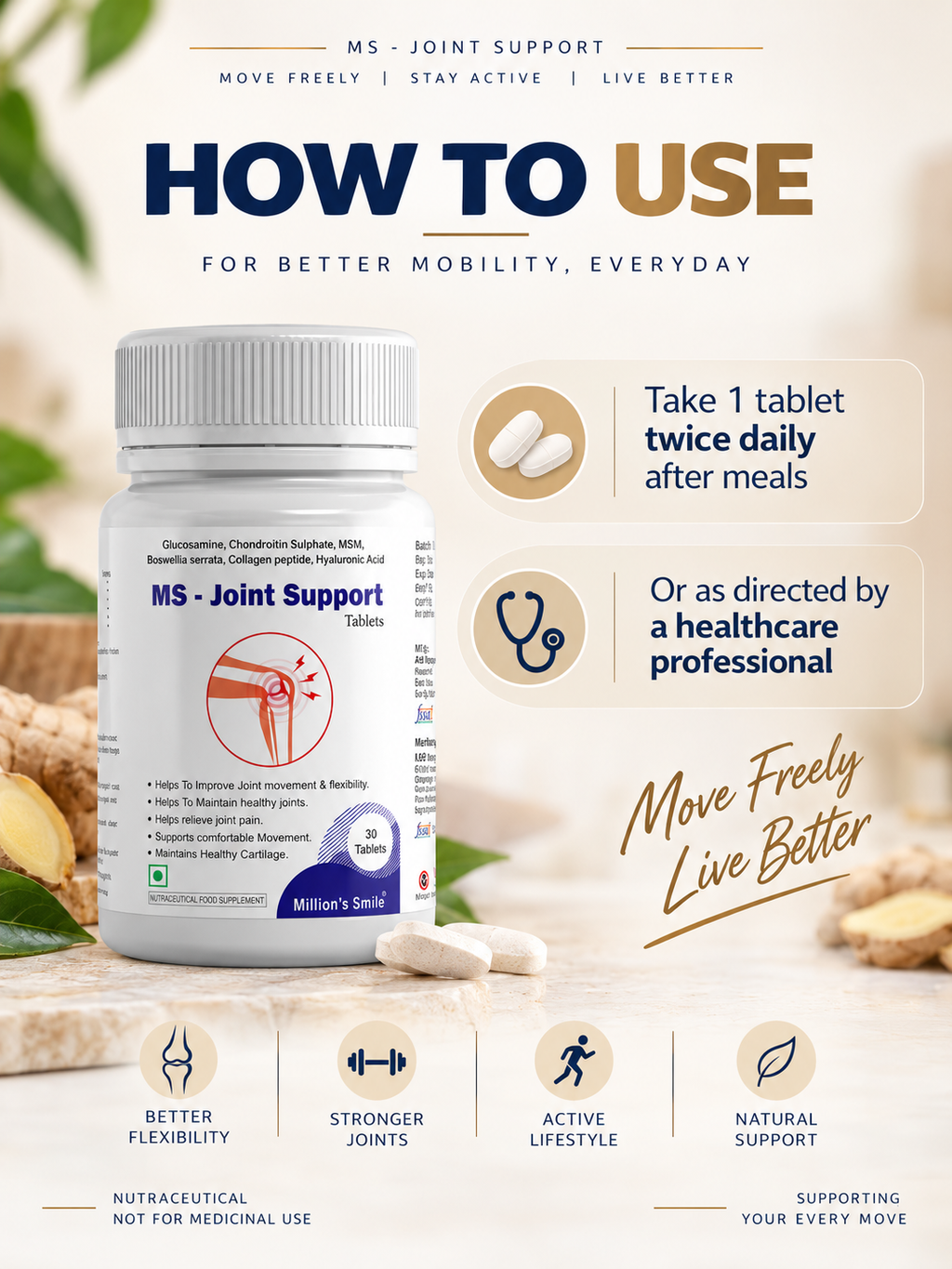 MS-Joint Support Tablets – 30 Tablets