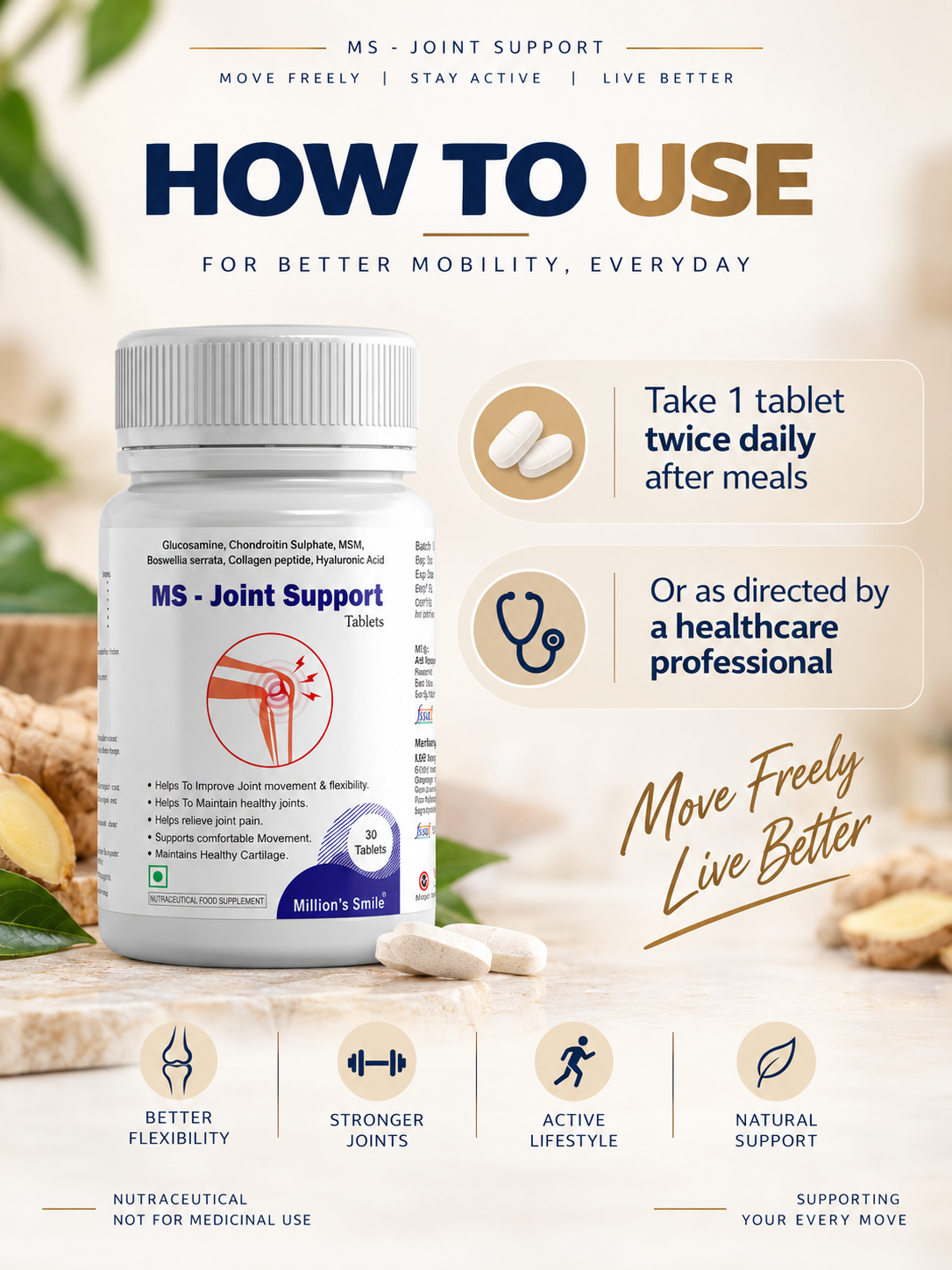 MS-Joint Support Tablets – 30 Tablets
