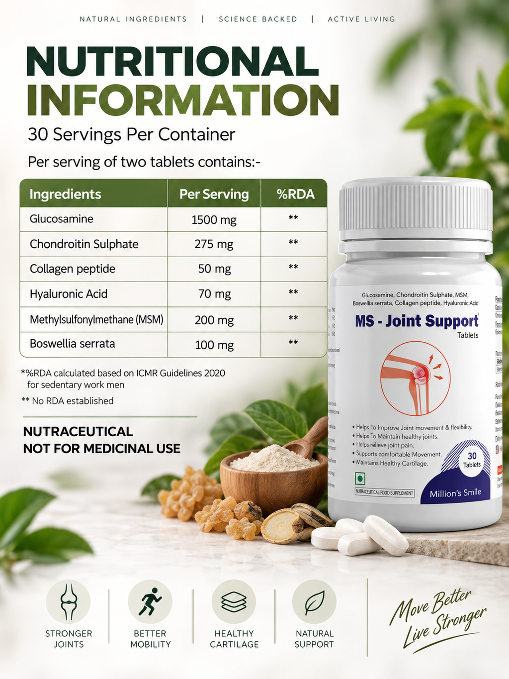 MS-Joint Support Tablets – 30 Tablets