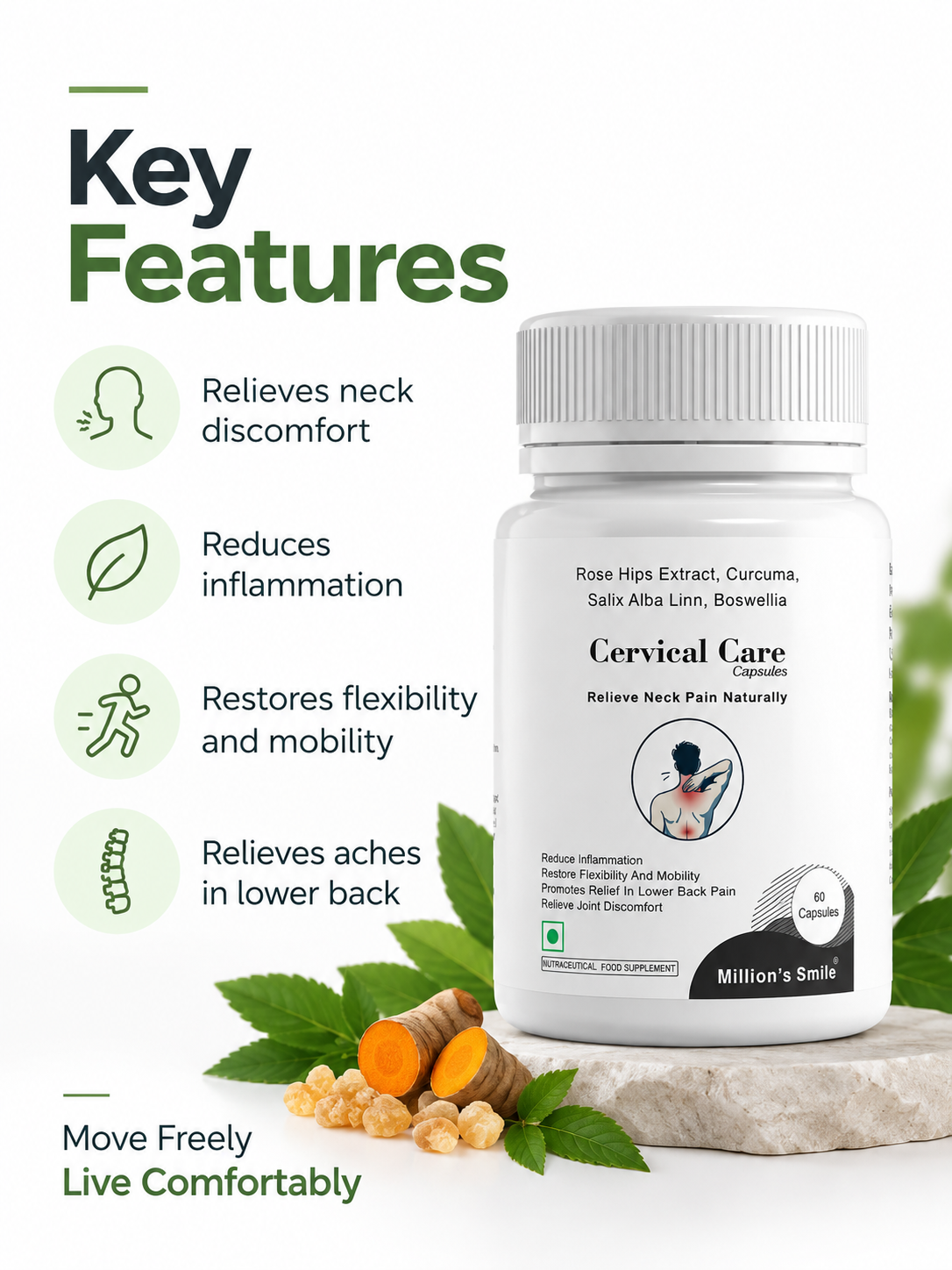 MS - Cervical Care Capsules – 60 Capsules