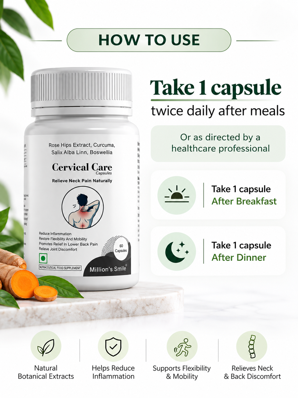 MS - Cervical Care Capsules – 60 Capsules