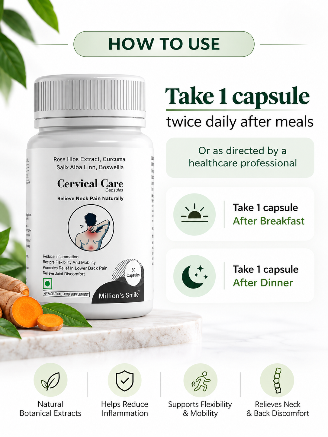MS - Cervical Care Capsules – 60 Capsules