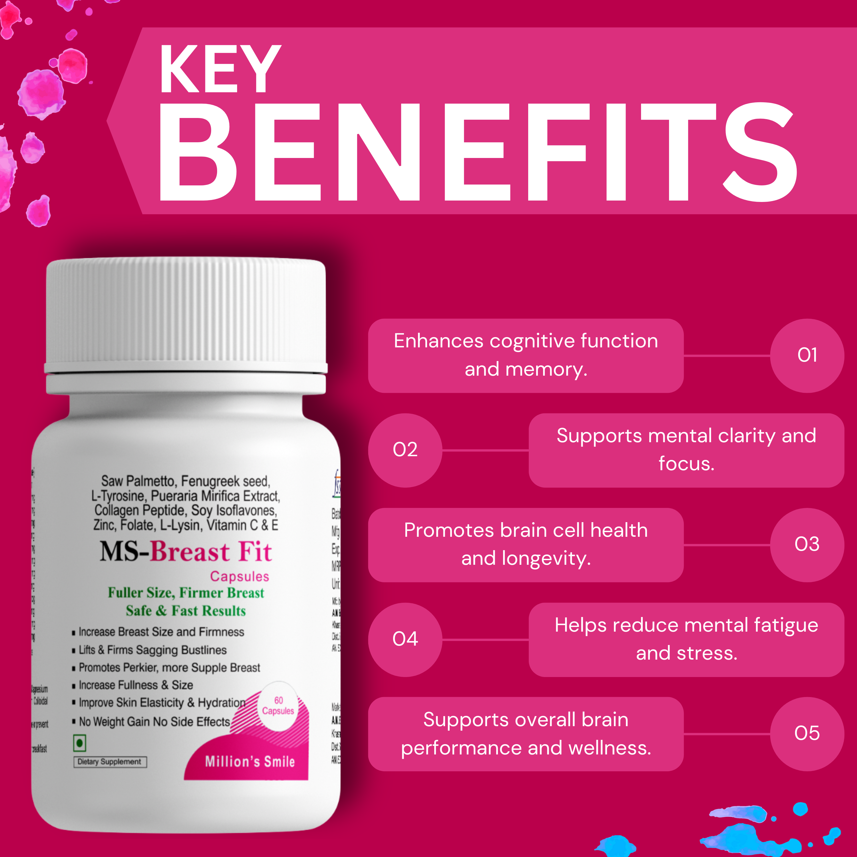 MS-Breast Fit Capsules - 60caps.