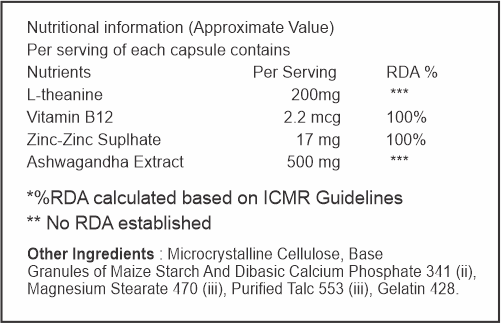 MS-Mood Relief Capsules - 60Caps.