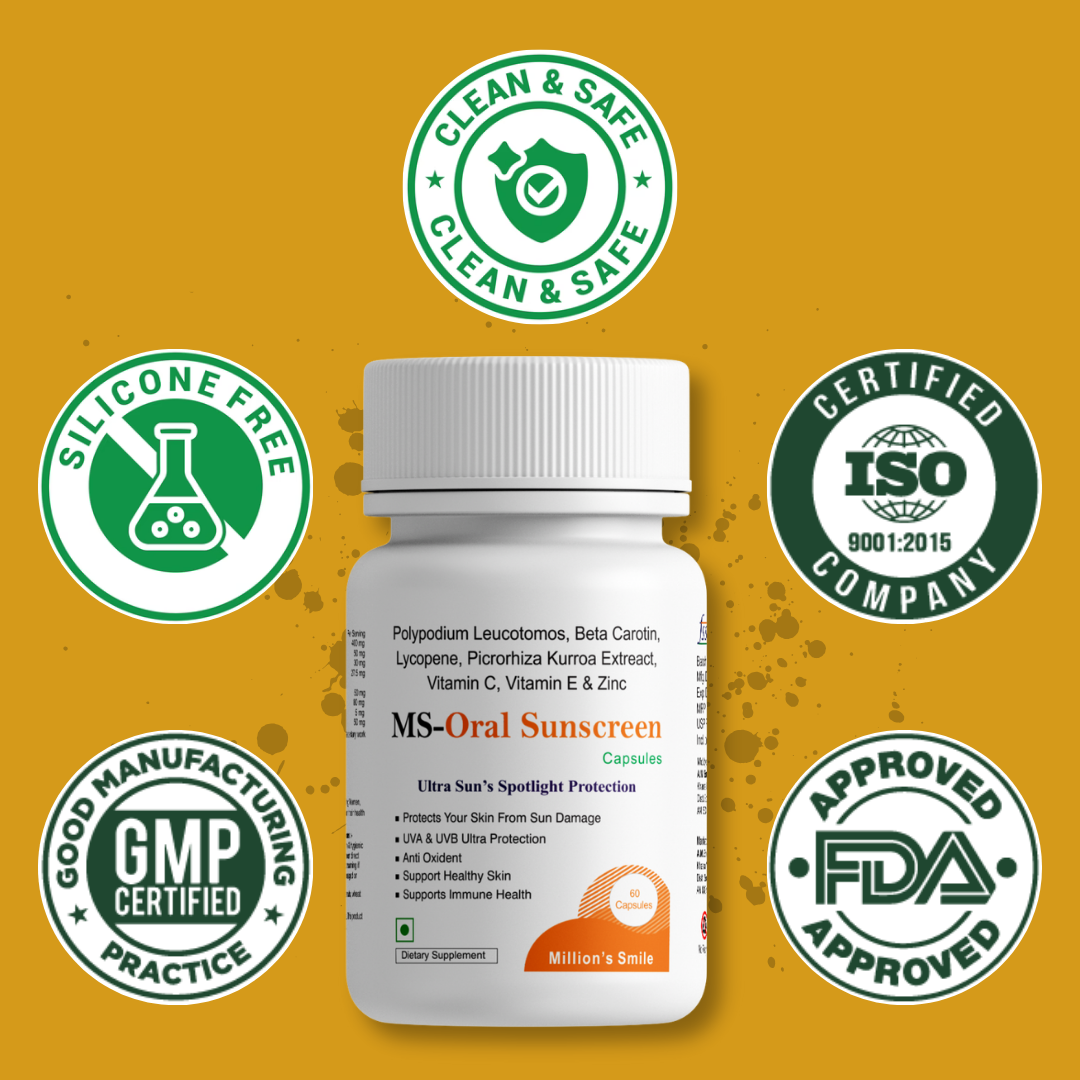 MS-Oral Sunscreen - 60caps.