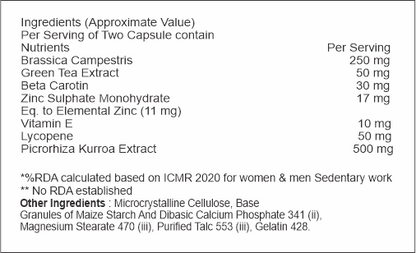 MS-Oral Sunscreen - 60caps.