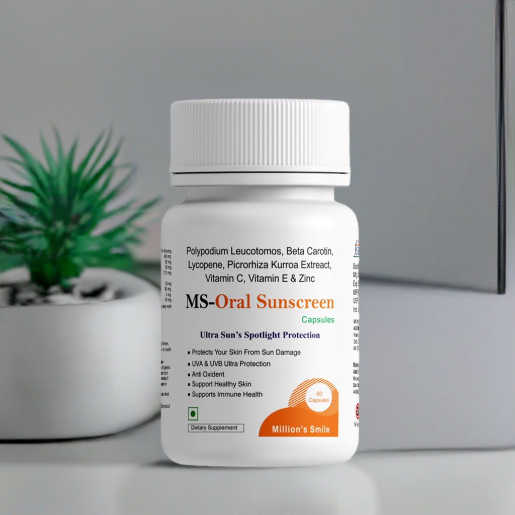 MS-Oral Sunscreen - 60caps.